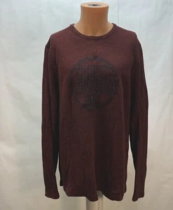 Harley Davidson Mens XL Crew neck Sweater 96131-20vm Embroidered Logo - Picture 1 of 9