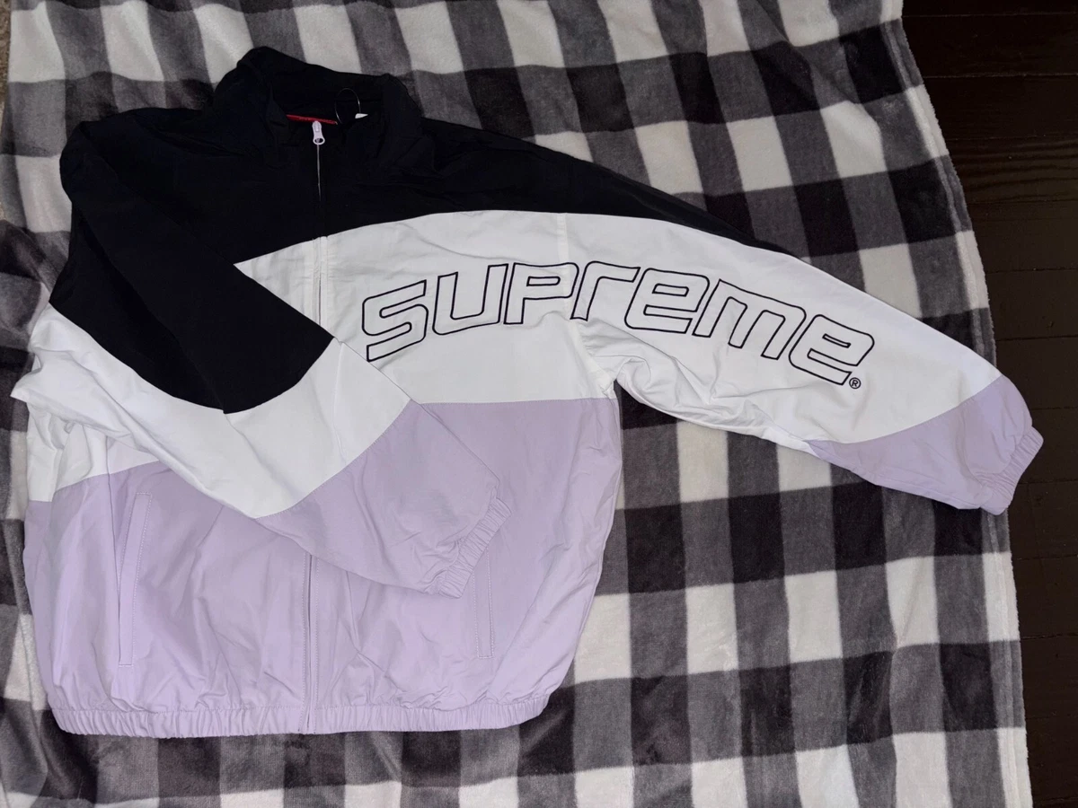 Supreme *RARE* Spring Curve Track Jacket 'Light Purple Size MEDIUM