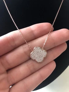 Necklace Tre Bien 925 Silver jewelry Color: Rose Gold Bones Boutique - Picture 1 of 3