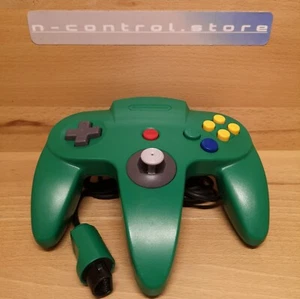 N64 CONTROLLER GRÜN GREEN original Nintendo 64 Konsole Pad Spiele - Bild 1 von 4