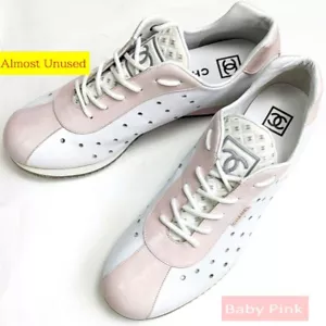 Authentic Chanel Sports Line Sneakers 35.5 - Picture 1 of 10