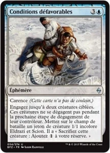 MTG Magic BFZ FR - [x4] Adverse Conditions/Conditions défavorables - Picture 1 of 1