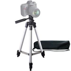 50" Professional Camera Tripod Stand For All Canon Nikon Sony DSLR Cameras - Picture 1 of 9
