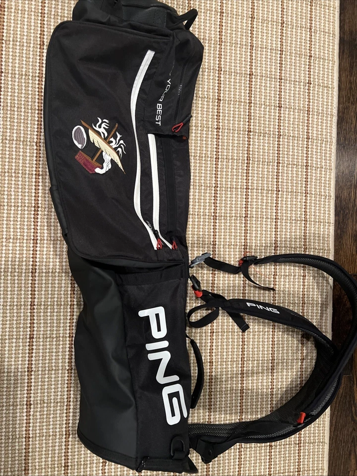 Ping Hoofer Sunday Bag - Black - Apawamis Club - Image 1 of 1