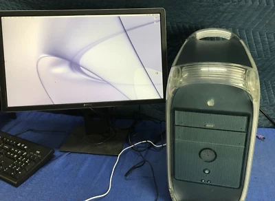 Vintage Apple Power Mac G4 PowerPC G4 @350MHz, 768MB RAM, Mac OS 9.1, 60GB HDD - Image 1 of 4