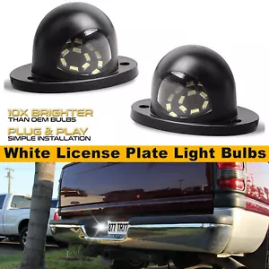 6000K LED License Plate Lamp Tag Light for 1994-2001 Dodge RAM 1500 2500 3500 - Picture 1 of 11