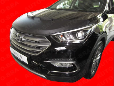 CAR HOOD BONNET BRA for Hyundai Santa Fe 2012-2018 NOSE FRONT END MASK TUNING Foto 1 de 4