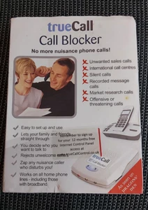 TrueCall uciążliwy bloker połączeń telefonicznych wyróżniony w jaskini smoków - nieprzetestowany - Zdjęcie 1 z 9