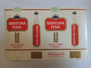 opened empty cigarette soft pack--84 mm-Brazil-Mistura - Picture 1 of 1