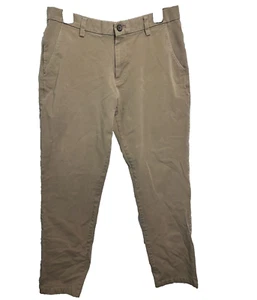 Levi's Dockers Talla 32x32 Caqui Calce Ajustado Recto Elastizado Cremallera Bolsillo - Imagen 1 de 12
