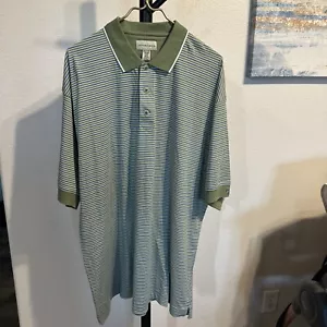 Cutter and Buck Polo Shirt Green XXL - Picture 1 of 5