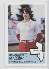 1982 Fritsch Midwest League Stars of Tomorrow Bruce Miller Bruce Pic Miller #247