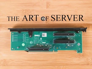 Dell PowerEdge R710 PCIE 2x4 vertical 1 R557C MODIFICADO CON RANURAS ABIERTAS para GPU - Imagen 1 de 5