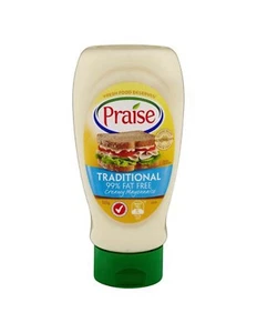 Praise 99% Fat Free Mayonnaise Squeeze 555gm - Picture 1 of 1