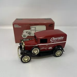 Mac Tools Cheerwine Model A Delivery Van 1:25 Coin Bank Liberty Racing Champions - Picture 1 of 9