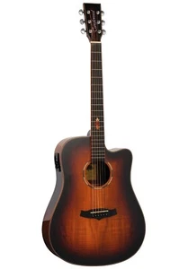 Guitarra Tanglewood, Dreadnought TWX5CEK, Electroacústica, ÚLTIMO MODELO, PRECIO DE VENTA SUGERIDO POR EL FABRICANTE 549,00 £ - Imagen 1 de 14