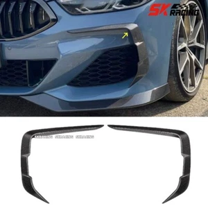 Cubierta de ventilación de aire antiniebla delantera de carbono real para BMW Serie 8 M850i M-Sport G14 G15 G16 - Imagen 1 de 12