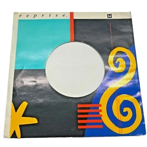 Reprise Records Company Sleeve 45 RPM Vinyl Abstract Pattern Glossy Colorful - Picture 1 of 5