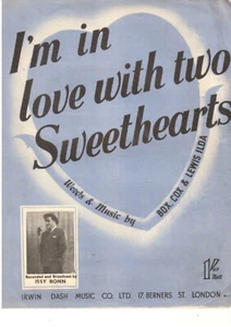 I'm in love with two sweethearts by Box Cox & Lewis Ilda sheet music - Picture 1 of 1