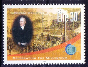 Irlanda 2000 MNH, Milenio, Revolución Industrial - Imagen 1 de 1