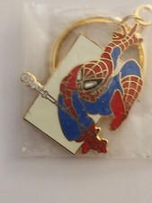  1990 Marvel Planet Studios Keychain the Amazing SPIDER-MAN Todd McFarlane Rare