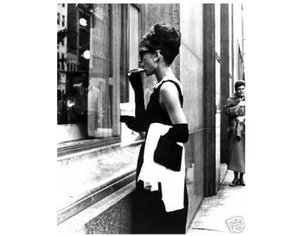 PÓSTER DE PELÍCULA AUDREY HEPBURN 16x20 impresión fotográfica desayuno en tiffany's - Imagen 1 de 1
