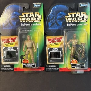 1997 Star Wars POTF Freeze Frame Bespin Luke Skywalker - Picture 1 of 6