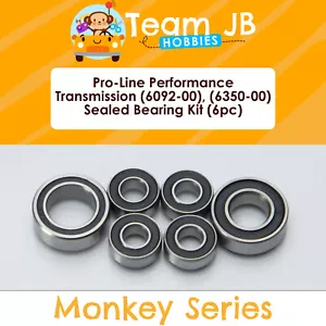 Pro-Line Performance Transmission (6092-00), (6350-00) - 6 piezas Kit de rodamientos sellados - Imagen 1 de 2