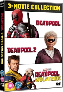 Deadpool 1 + 2 + 3 - 3 Film Collection Inc Wolverine DVD New/Sealed IN STOCK - Picture 1 of 1