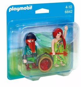 Playmobil 6842 Dwarf and Fairy Duo Pack Blister Package Figures NEW - Picture 1 of 1