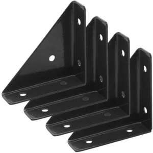4 Pcs Shelf Fastener Support Hardware Bed Corner Accessories Brace Brackets - Picture 1 of 12