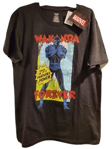 Black Panther size Large •Retro Comic Cover T Shirt Marvel Wakanda Forever - Bild 1 von 3