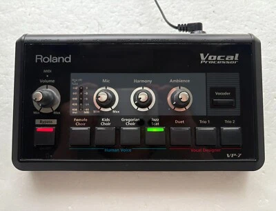 Roland VP-7 Vocal Processor Harmonizer with Power Cable Used from Japan - Image 1 of 4