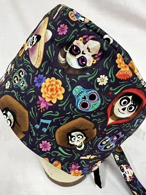 Men/Women Surgical Scrub Cap Lined  COCO Head Toss 100% Cotton - Image 1 of 3