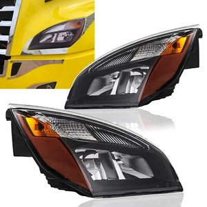 For 2018-2025 Freightliner Cascadia Halogen Headlights Driver / Passenger Side - Bild 1 von 33