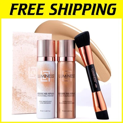 Silk Foundation Starter Kit - Light Medium - Airbrush Finish - Image 1 of 4