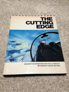 THE CUTTING EDGE BOOK 1986 NAVY PILOT C.J. HEATLEY III SENATOR JAKE GARN - Picture 1 of 8