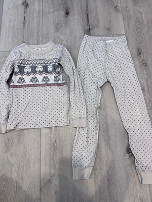 Hanna Andersson Star Wars Holiday Fairisle Long John Pajama Set Size 6-7/120cm - Image 1 of 4