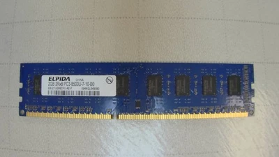 ☆ Elpida EBJ21UE8BDF0-DJ-F PC3-10600U-9-10-B0 DDR3-1333Mhz 2GB PC Memory RAM - Image 1 of 2