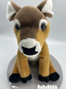 Juguete de peluche Wild Republic realista sentado ciervo manchado cervatillo 12" - Imagen 1 de 5