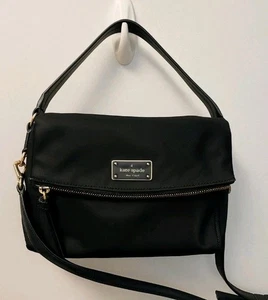 Kate Spade Wilson Road Miri Black Satchel Crossbody - Picture 1 of 12