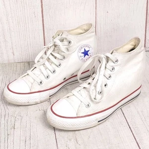 Converse Chuck Taylor All Star HIDDEN WEDGE Womens White - SIZE 7 High Top Shoes - Picture 1 of 6