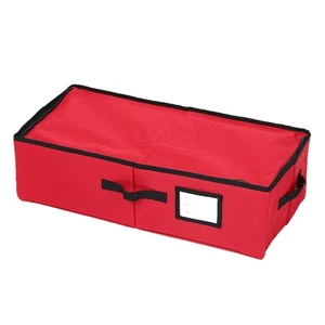 64 Compartment Foldable Storage Box For Christmas Ornament Foldable Organizers - Picture 1 of 8