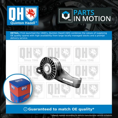 Aux Belt Tensioner fits RENAULT LOGAN Mk1 1.4 04 to 09 K7J710 Drive V-Ribbed QH - Image 1 of 4