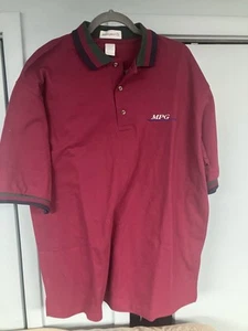 Munsingwear Authentic Penguin Designer MpG Stitched Polo Golf S/S Shirt Size xL - Bild 1 von 13