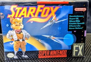 Star Fox (SNES, 1993)  CIB with Inserts , Protective Case - Picture 1 of 10