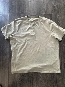 Matalan Easy Mens T-Shirt Grandad Top Size Xxl - Picture 1 of 2