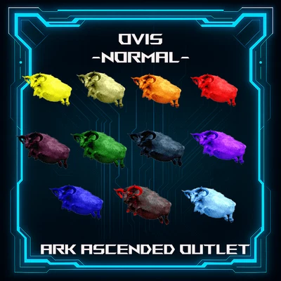 Ark Survival Ascended-OVIS-Dino-Top Stats-Colors-PC/XBOX/PS5 PvE ASA-Official - Image 1 of 3
