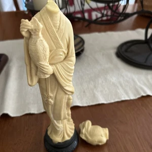 Vintage Japanese Geisha Alabaster Statue 12” Tall Headless - Picture 1 of 6