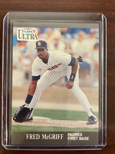 1991 Ultra #308 Fred McGriff - Picture 1 of 2